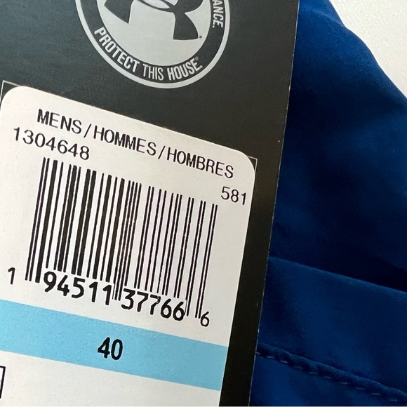 Under Armour - Men's UA Fish Hunter Shorts size 40 -1304648 Blue NEW 559 - Picture 3 of 5